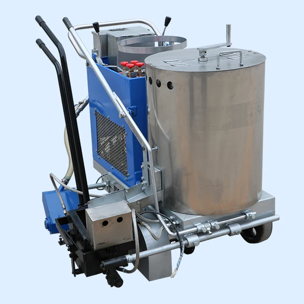 
easy operation oscillation type hot melt road marking machine 