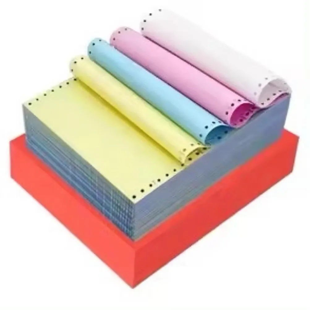Easy Copying 48GSM 55GSM Carbonless CB CFB CF NCR Paper for Receipt Invoice