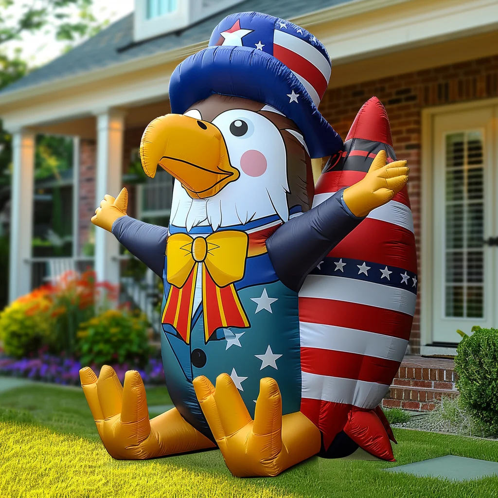 2024 New Inflatable Advertising Model decorate Model For celebrate 4th of July  Independence Day