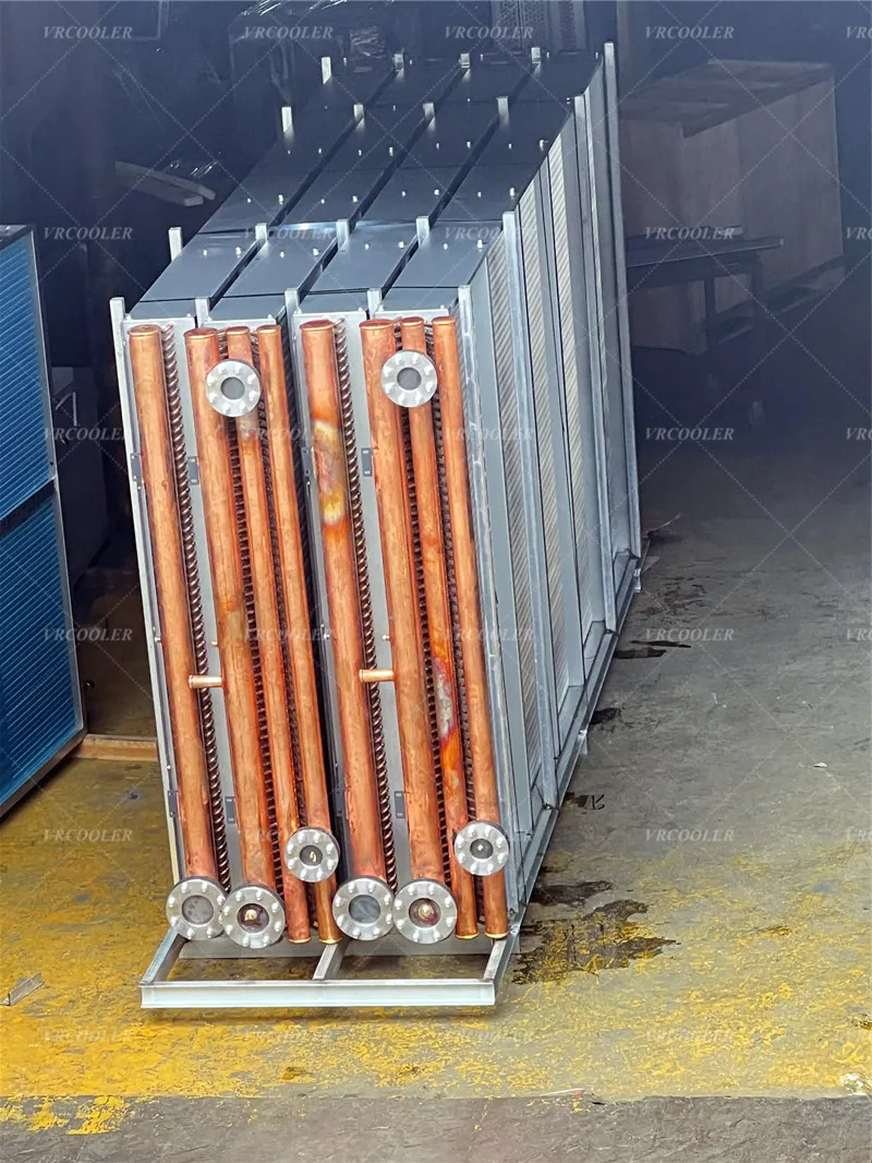 Cst Aluminum Tube Fin Heat Exchanger Coil Evaporator Condenser Refrigeration Cooling Coils