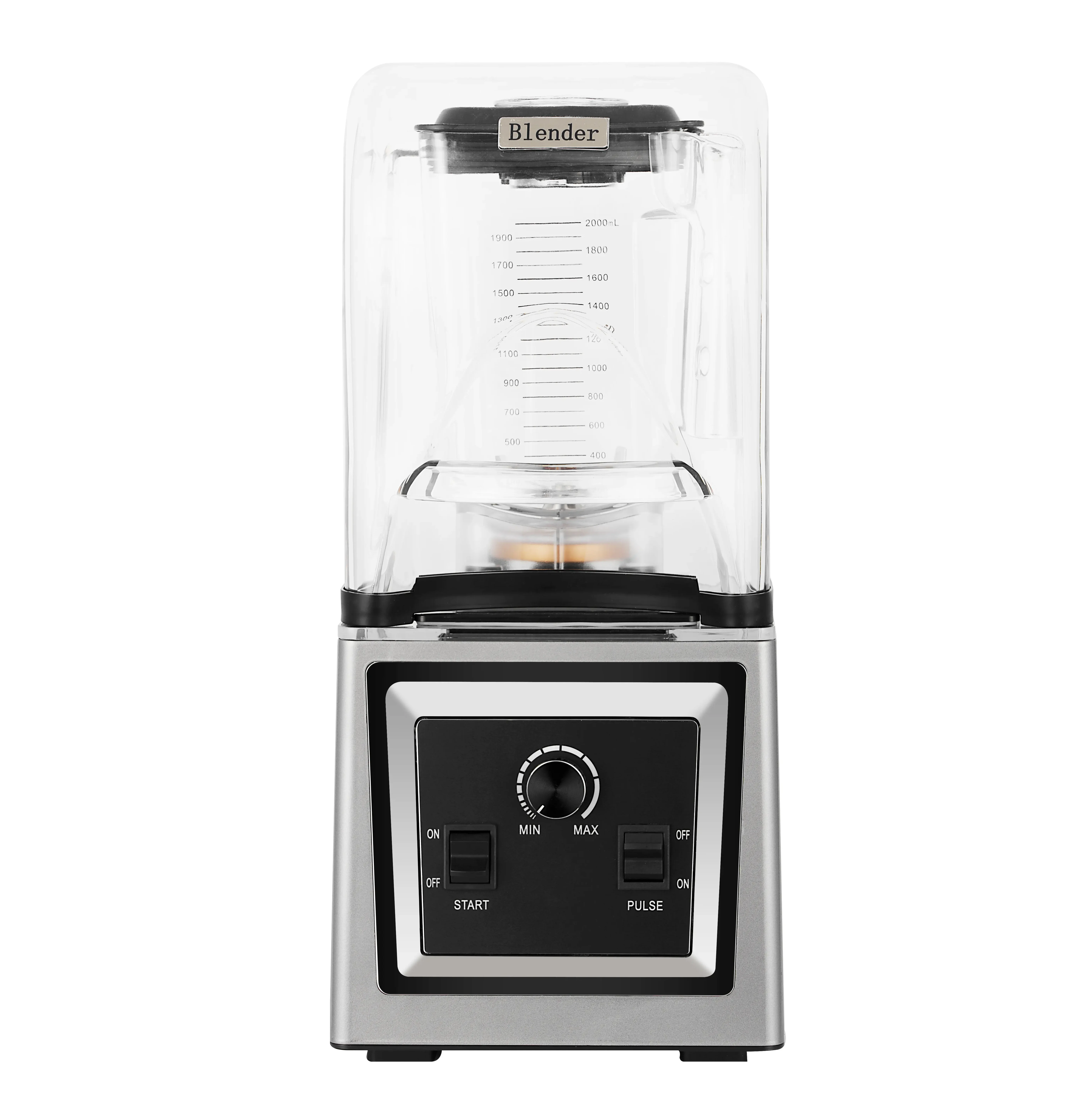 Oem Wholesale Blender Juicer Machine Chargeable Mixer Knob Control New Commercial Smoothies Blender