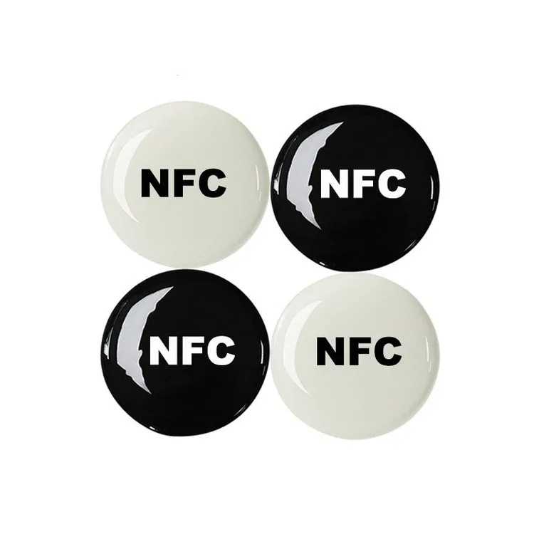 Hot sale Programmable Social Media Anti-metal NFC Sticker Water Proof Epoxy NFC Tag