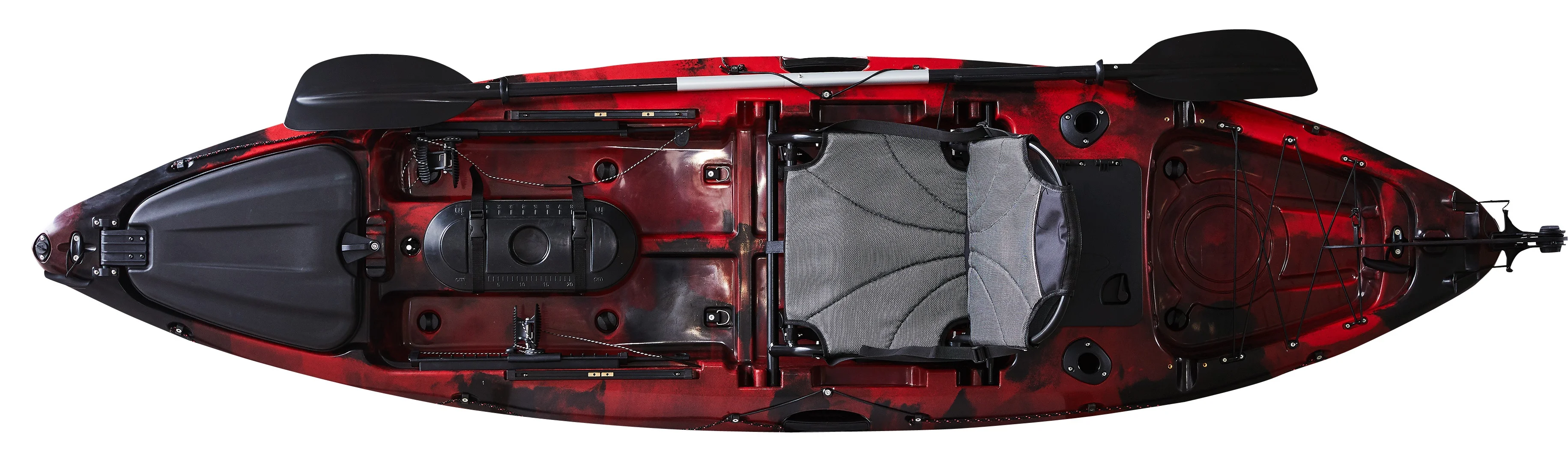 10 ft BIG Dace Pro single person for Fishing Surfing Cruising Plastic Roto-molded Rowing Boats Cool Kayak