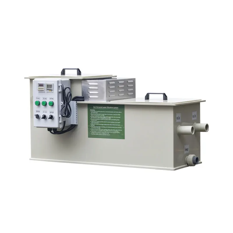 QihangRAS Factory Price Fish Pond Filter System Wholesale Rotary Drum Home Use Koi