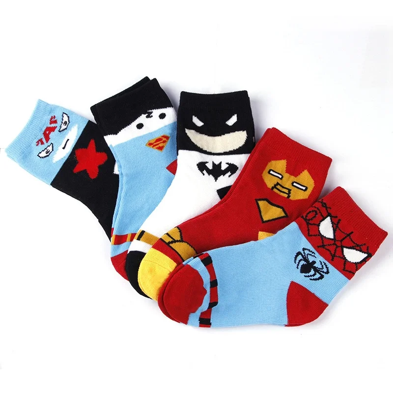 wholesale custom design children cute kids socks 100% cotton white girl school teen boy socks jacquard kids cartoon sock