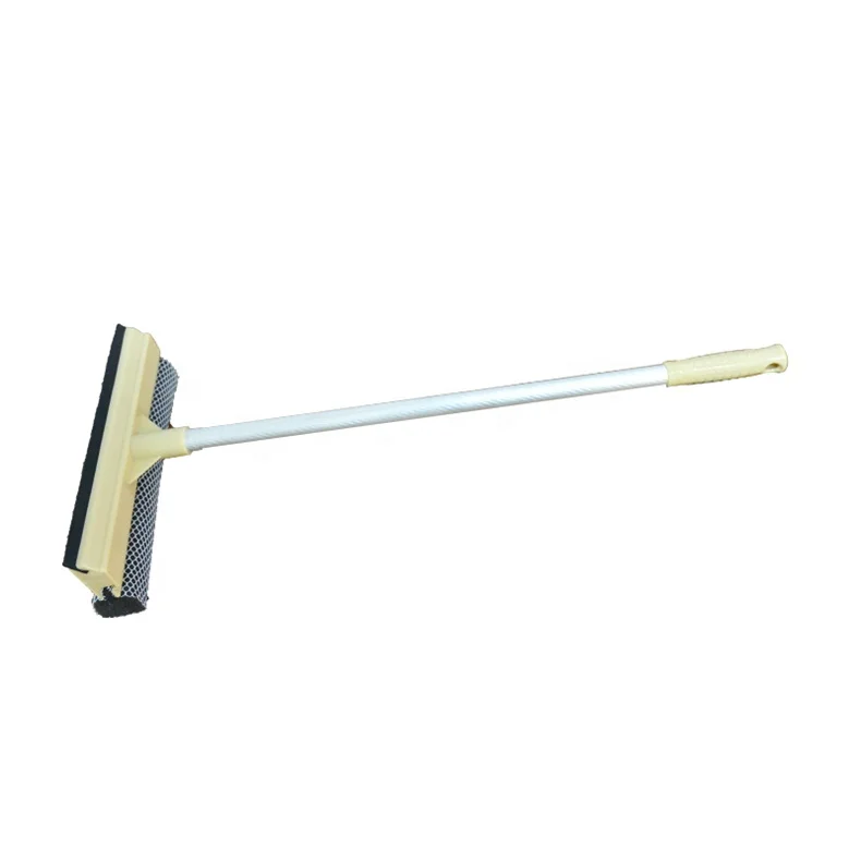 Adjustment Floor Wiper Handle Aluminum Glass Lengthen Fiber Water Blade Squeegee