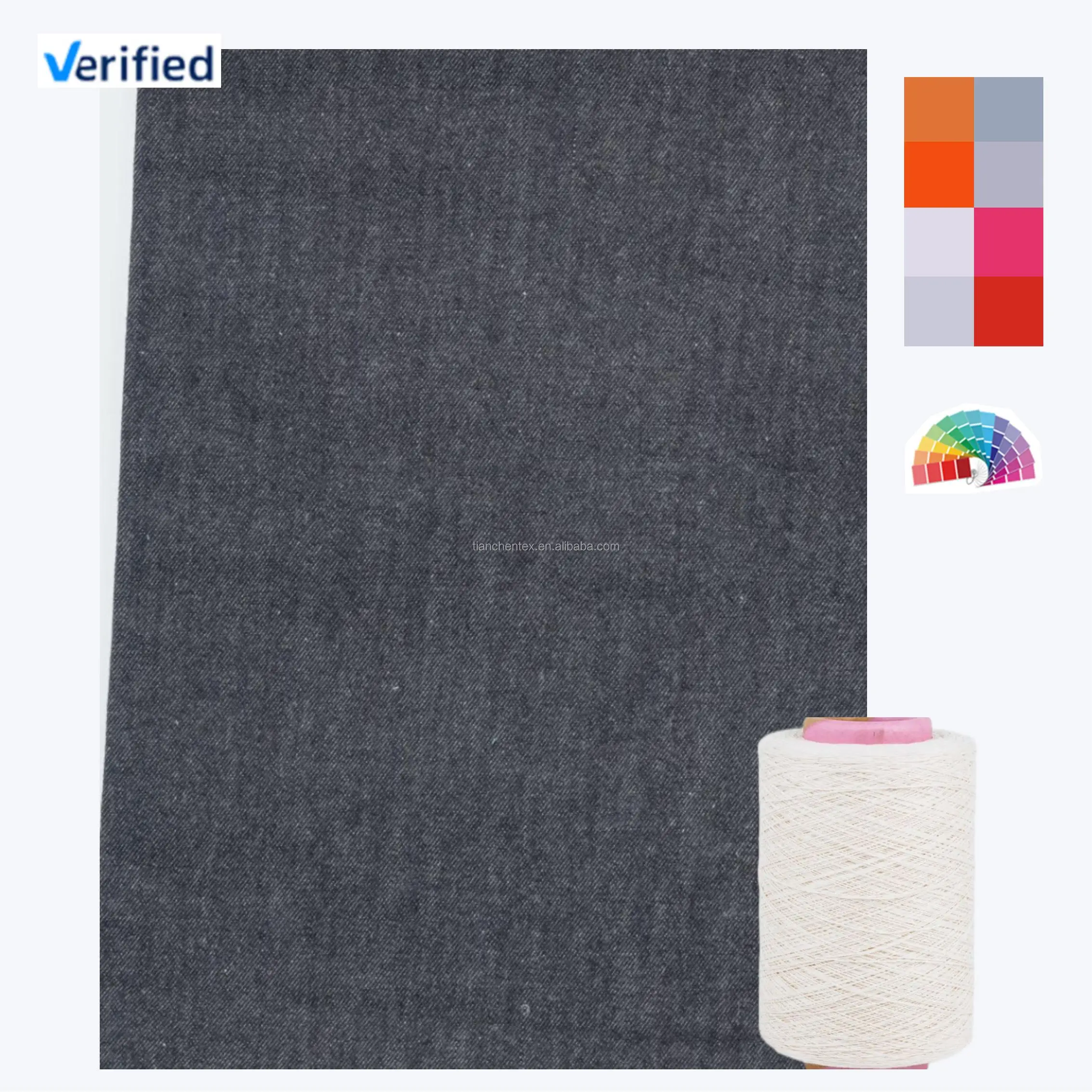 High Strength Viscose Yarn Blended with Wool Combed Cotton Sewing Knitting Weaving Raw Dyed Melange Pattern Rayon Acrylic Yarn