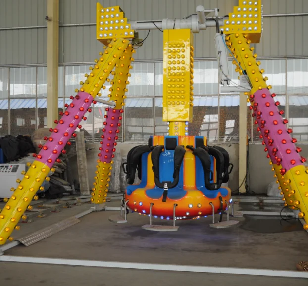 6 8 12 Seats China Amusement Park Extreme Swing Type Rotating Small Mini Pendulum Ride