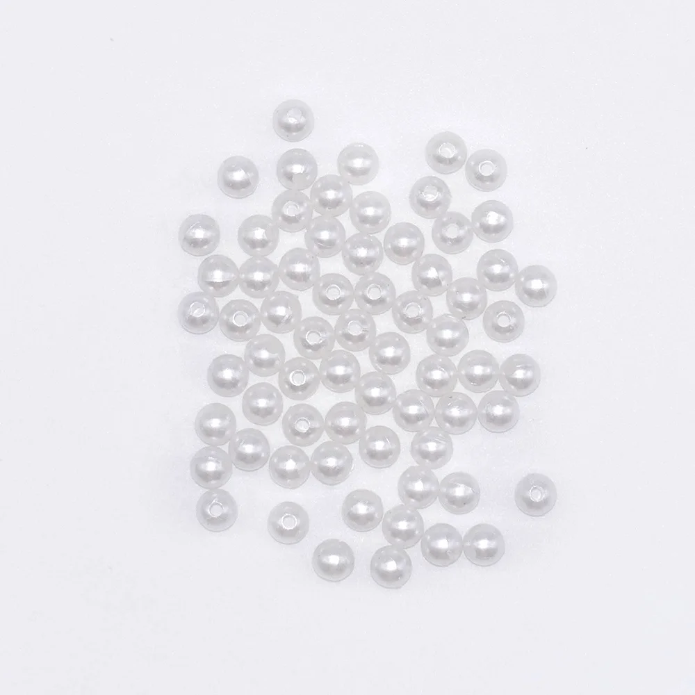 Cheap Price 10mm Plastic Loose Pearls Beads for clothes
