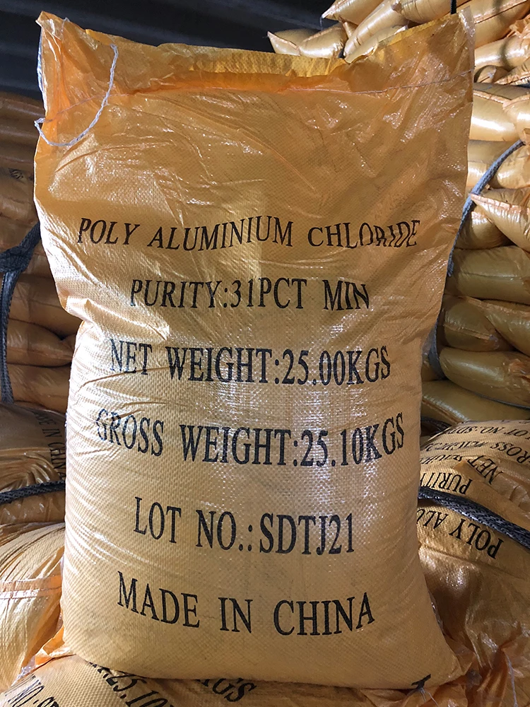 Manufacturer Wholesale Poly Aluminum Chloride Waste Water Treatment Chemicals Pac Powder Yellow Flocculant