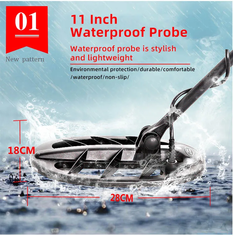 Подземный металлоискатель для охоты за сокровищами глубокая глубина поиск золота и серебра Fs2 + портативный