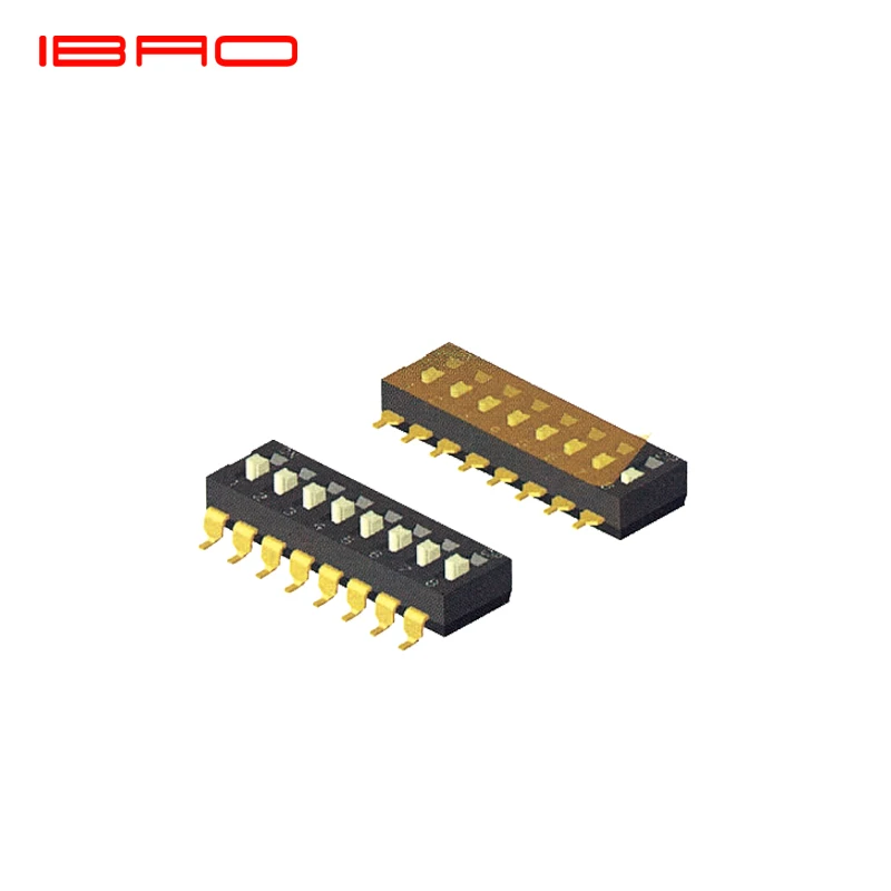 DIP Switch Surface Mount IC Type IBAO DAMF Series