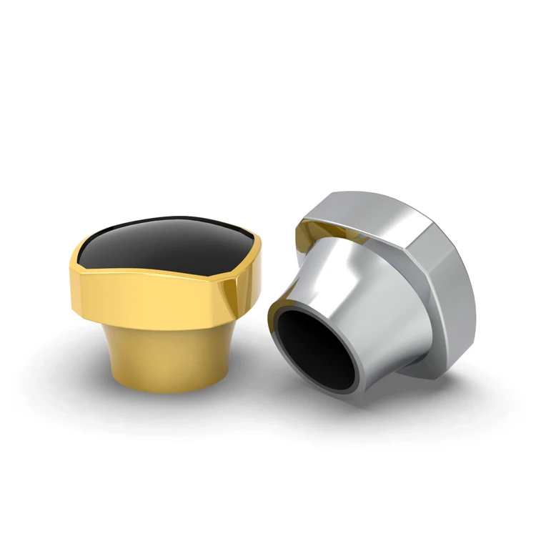 Упаковка для духов, крышки для духов с индивидуальным дизайном, высококачественные крышки для бутылочек для духов из золотого цинкового сплава