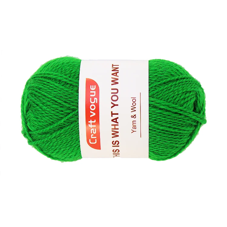 Craft Vogue wholesale 50g 2ply custom wool acrylic blend yarn for hand knitting and sale