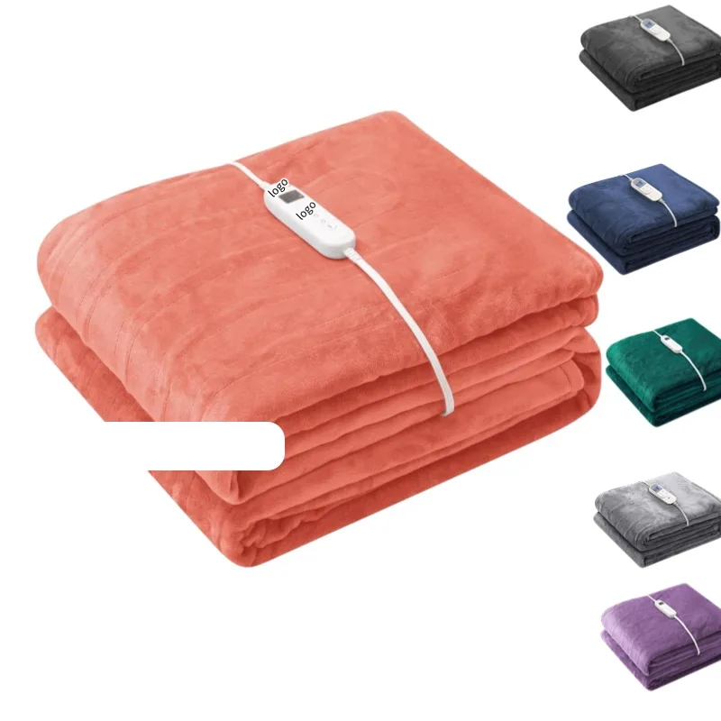 220V manufacturer double electric blanket welding washable Heated mattress pad Electric Bed Sheet Warmer