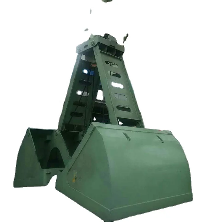 Порт судовой кран грейфер с ковшом раскладушка ведро захватить