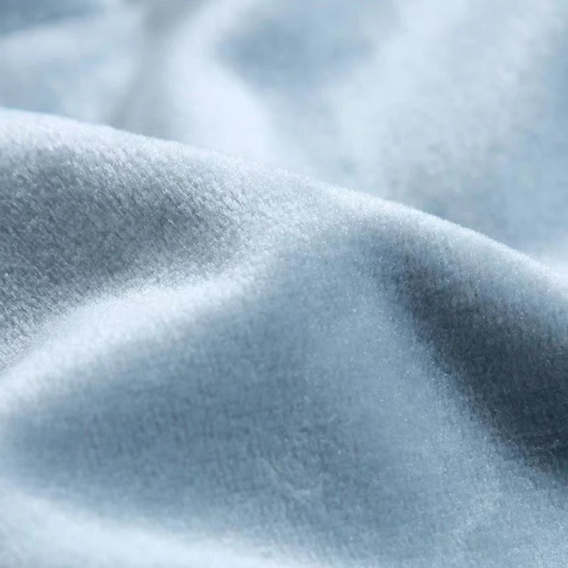 New arrival 20% silk 80% viscose silk velvet brushed solid color fabric 1M MOQ silk velvet