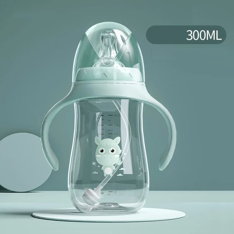 Bpa Free food grade non-toxic safe PP silicone baby bottle Infant baby feeding milk bottles