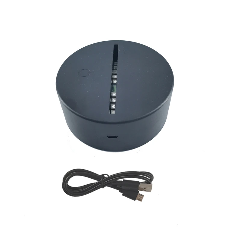 Cartoon Cute Customized shape Acrylic 3D LED Lamp Baby Night Light Sleeping Lighting LED night light base