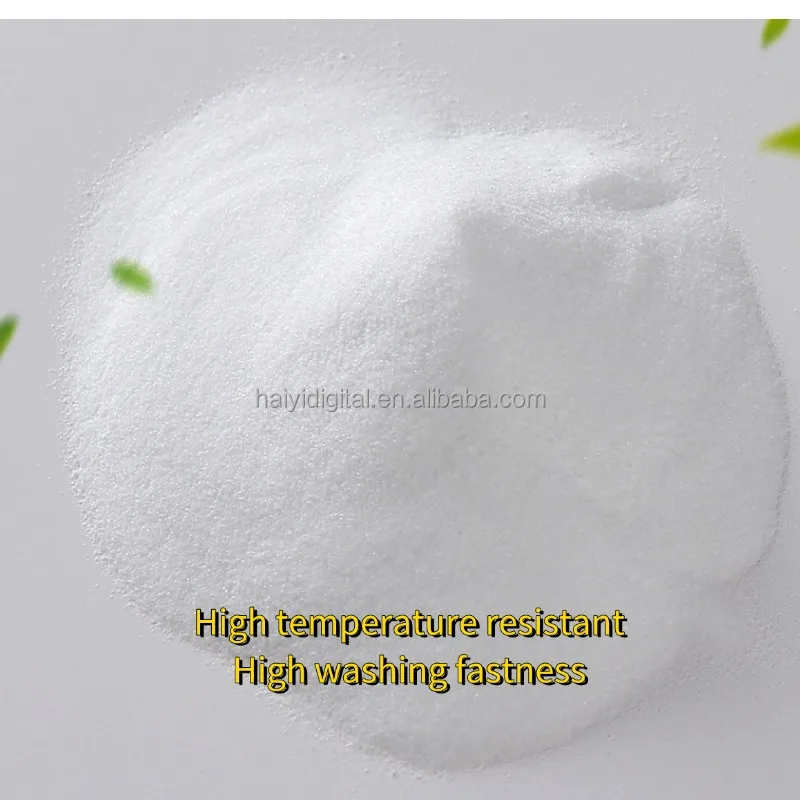 Pure TPU Environmentally Friendly Dust Free Anti Static Ultra High Elastic Powder DTF
