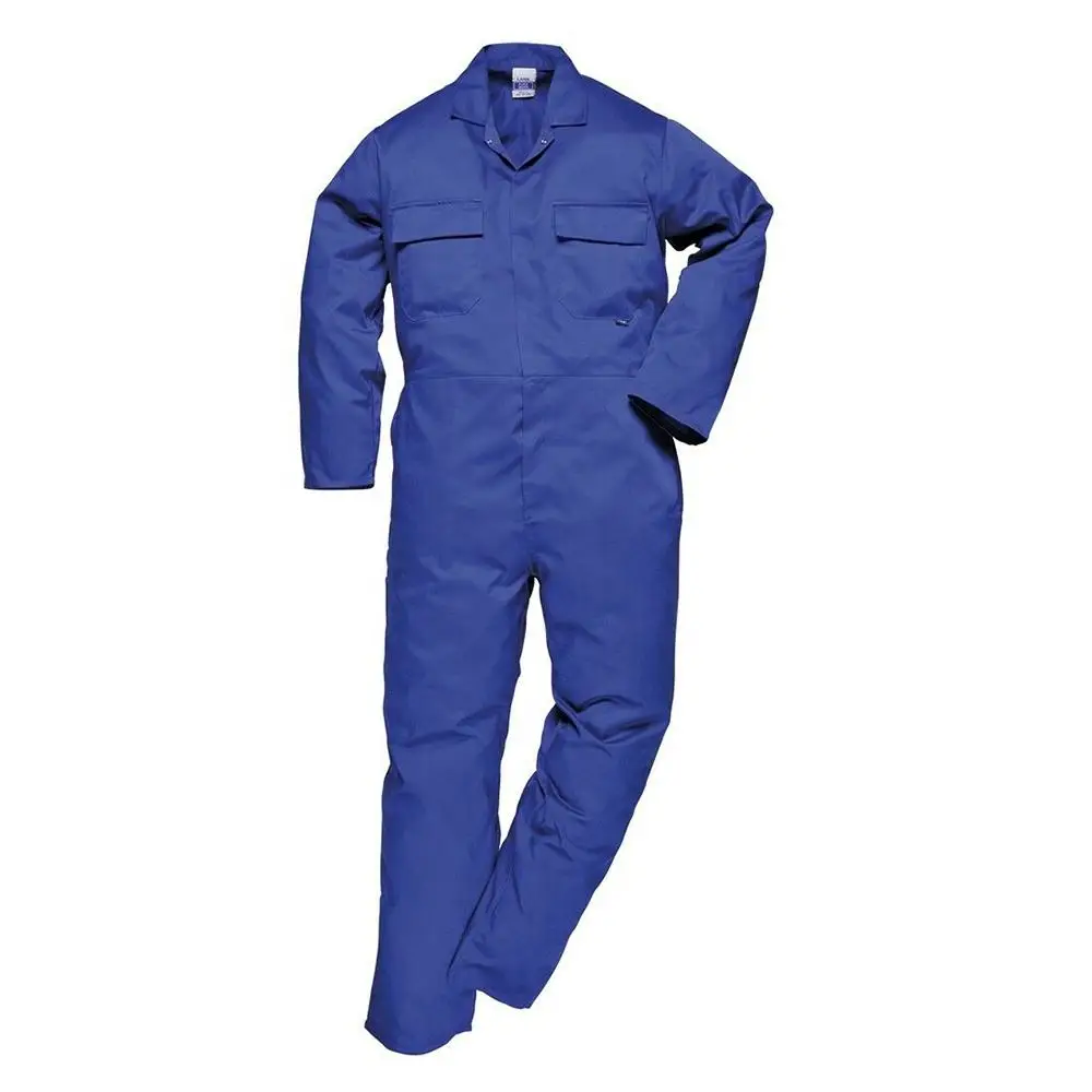 Wholesale in Stock Outdoor Industrial Work Wear Uniforms Cleaner Work Clothes Overalls Workwear Coverall for Mens