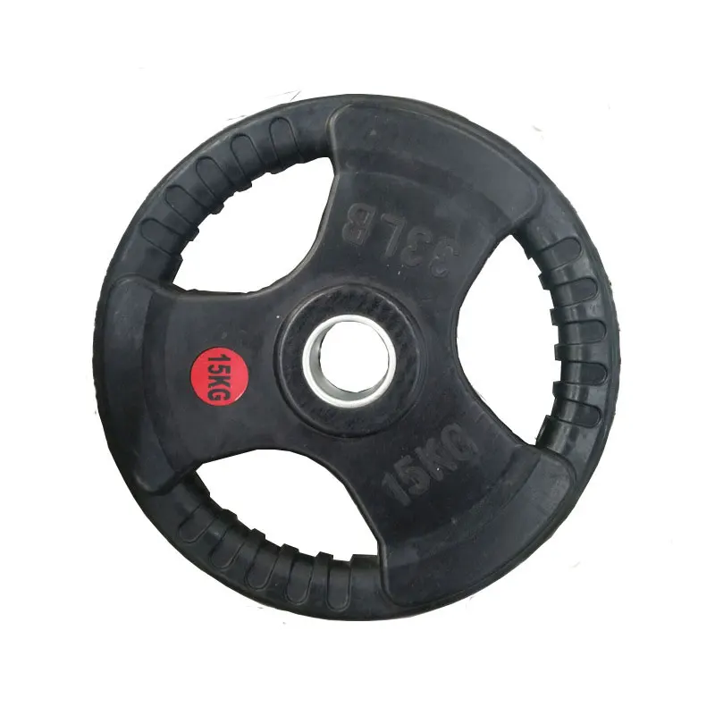 Wholesale Custom Competition Rubber Bumper Plates Set Weightlifting Calibrated Color Barbell Weight Plate