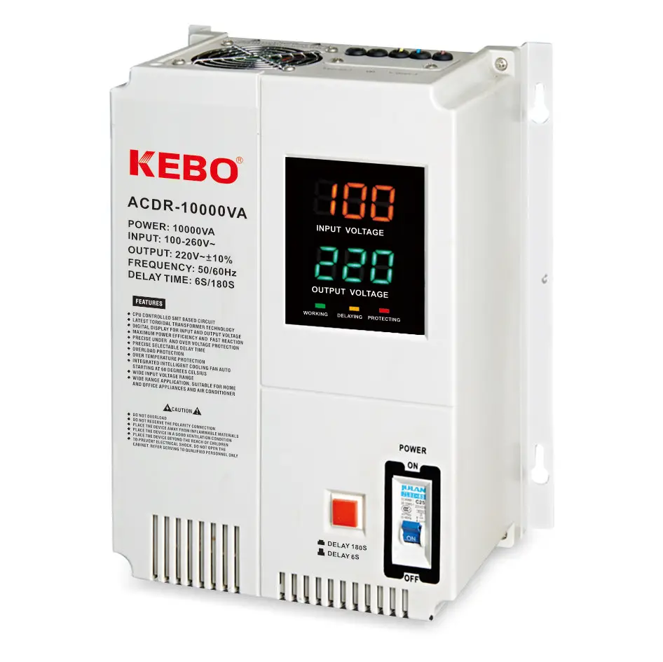 Wall Mount Type AC automatic voltage stabilizer