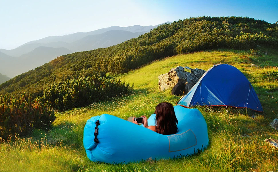 Top Seller Camping Lazy Bag Air Sofa Inflatable Air Lounger