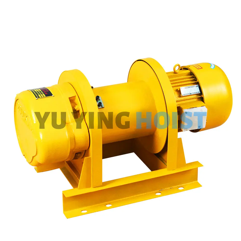 Heavy Duty Multifunctional Electric Winch Wire Rope Pulling High Performance Mini Motor Lift