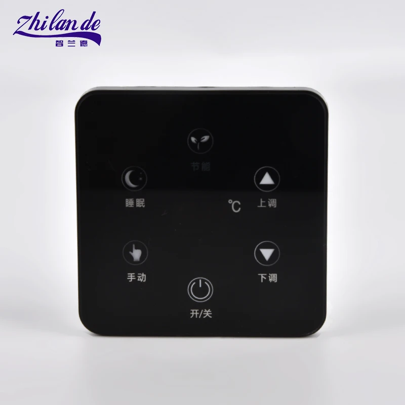 Wireless wifi touchscreen underfloor room thermostat for floor heating