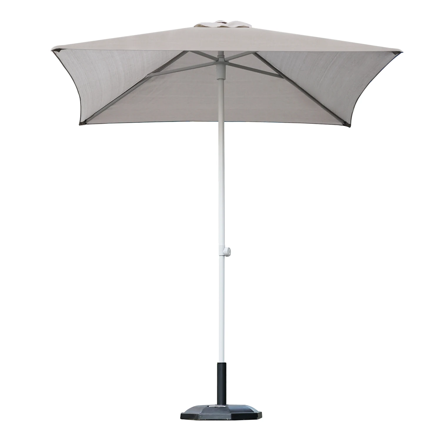2x2M Outdoor Patio Umbrella with Tilt and Crank Garden Parasol Market umbrella patio umbrellas outdoor