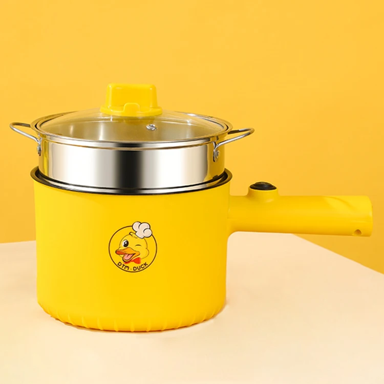 China Manufacturer Multi-function Non Stick Frying Pan Electric Cooking Pot Portable Cooking Pot