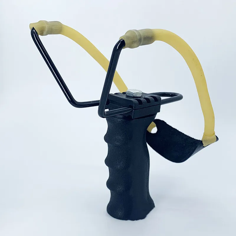 Outdoor Hunting Slingshot 6090 Rubber Band Steel Ball Slingshot for Hunting Shooting