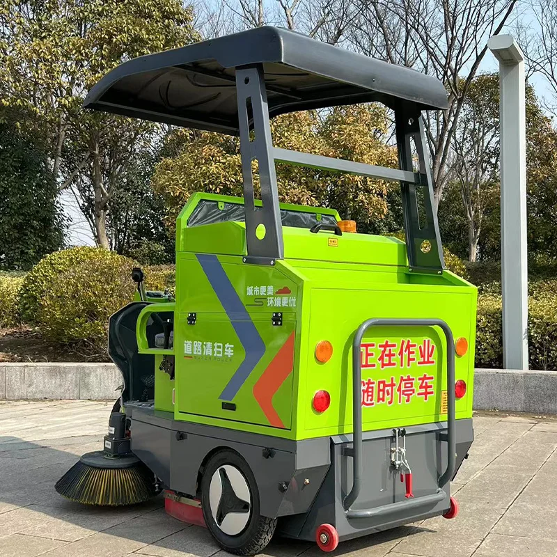 Best selling commercial Floor cleaning scrubbing machine  battery powered commercial cleaning airport runway garbage