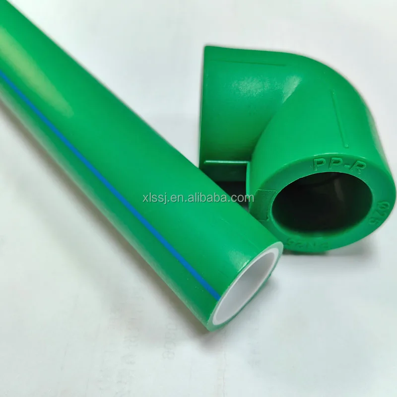 PPR Pipe Water Supply Pipe Ppr Size 20-160mm Water Tube / PE PPR Pipe Fittings