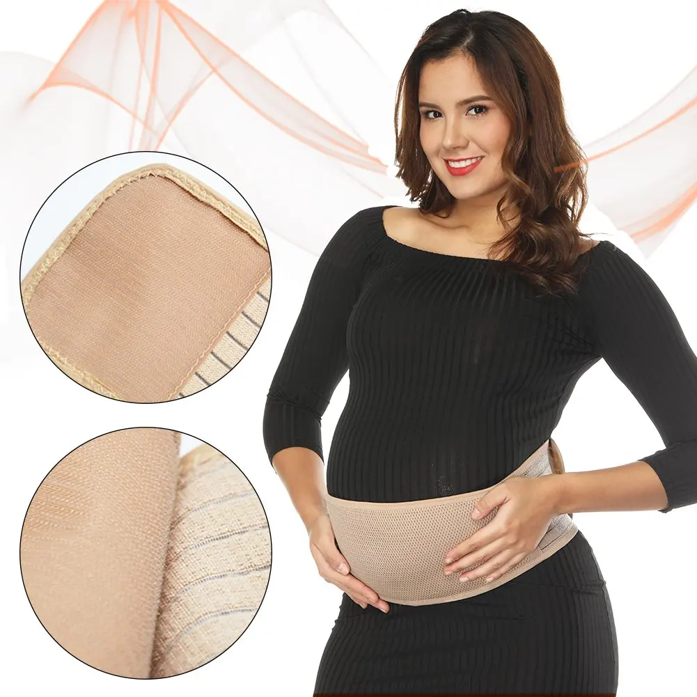 Adjustable Maternity Belt Pregnancy Support Elastic Belly Band Abdominal Binder Support