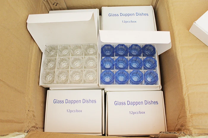 Colorful Glass Dappen Dish/Disposable Dappen Mixing Cup/Nail Dappen Dish