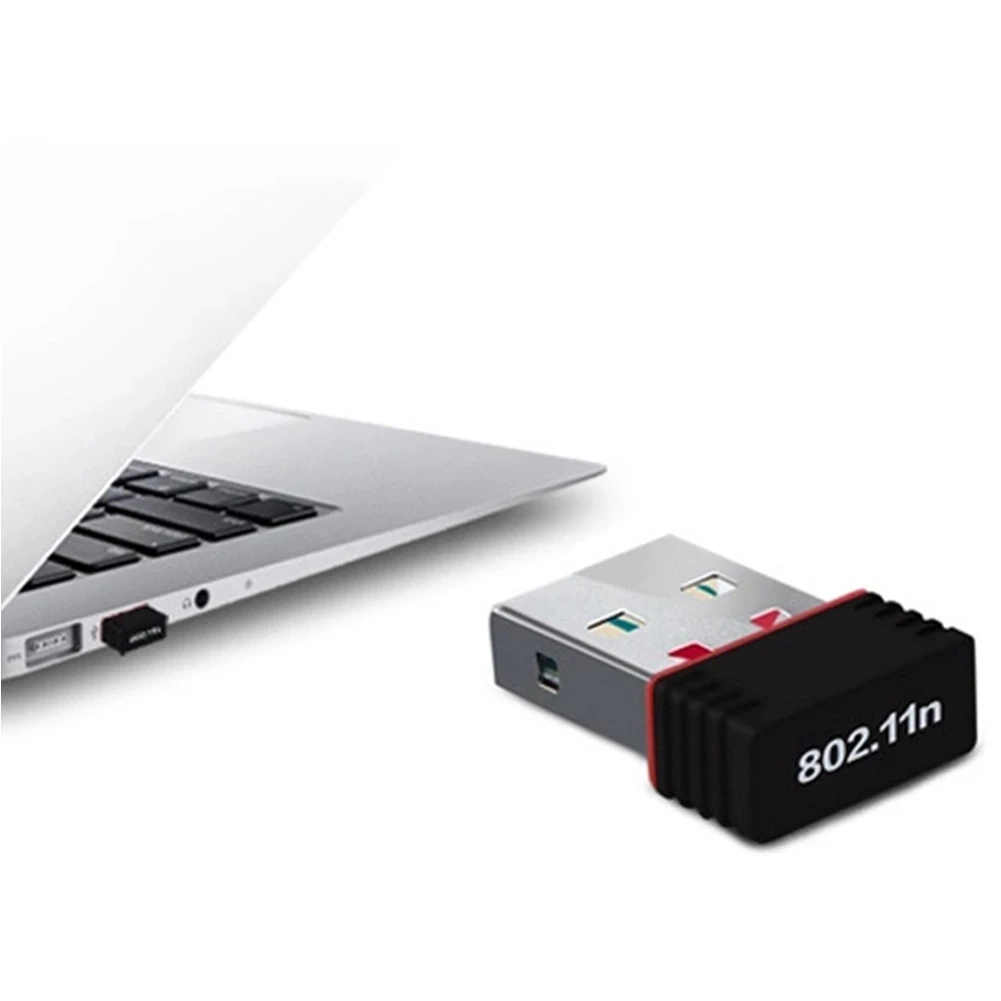  Мини USB WiFi адаптер N 802 11 b/g/n Wi-Fi ключ с высоким коэффициентом усиления 150 Мбит/с Беспроводная антенна для