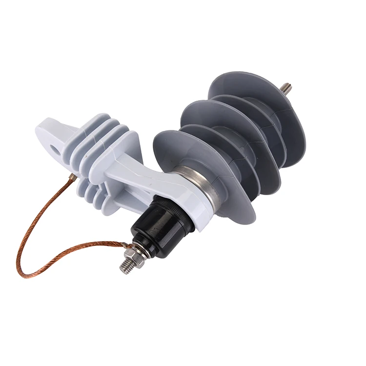 Hy10w HY5W 11kv 10KV Polymer zinc oxider surge Arrester Lightning Arrester