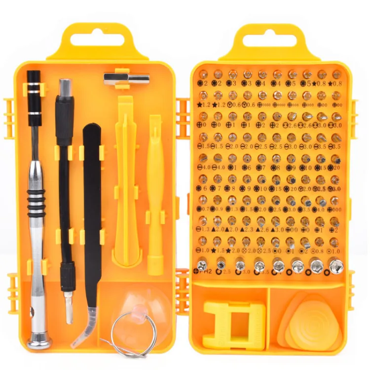 Набор отверток CRV, 110 шт., инструменты для ремонта электроники