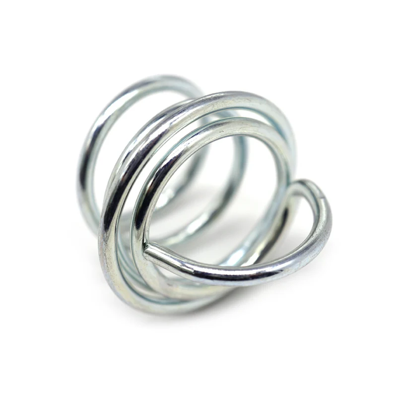 Custom Coil Springs Zinc Plated Stainless Steel Spiral Wire Tower spring Small Coil Compression Conical Spring