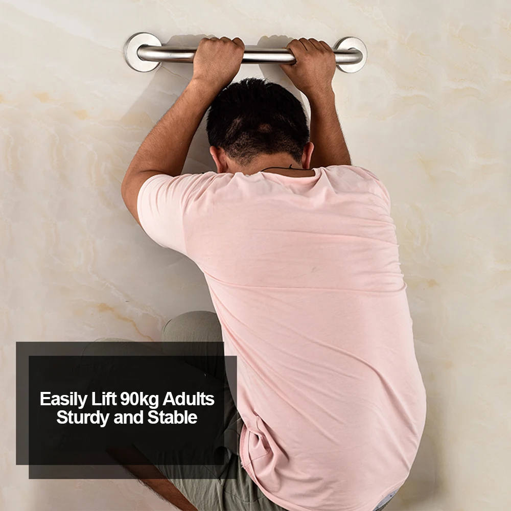 24 Inch Shower Grab Bar Stainless Steel Bathroom Grab Bar Handle, Bathroom Shower Balance Bar