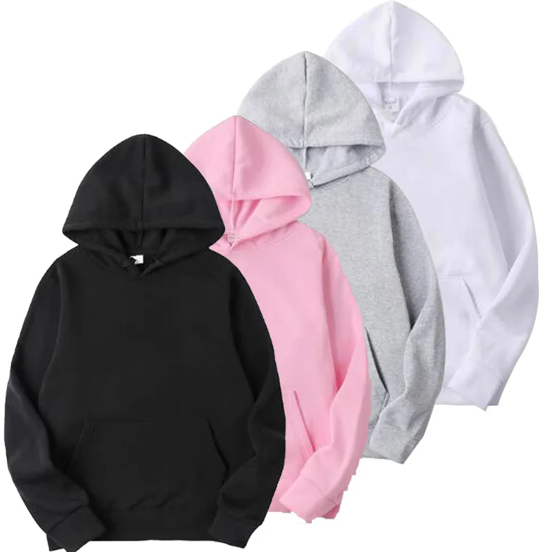 Streetwear custom sweatshirt with hood unisex custom blank hoodies
