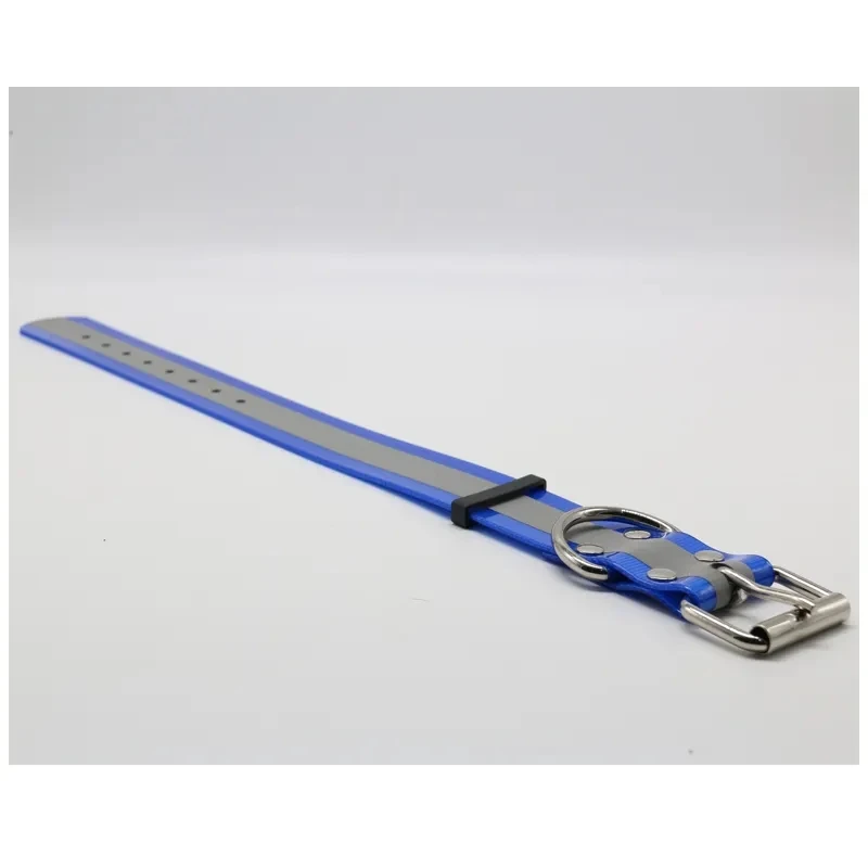 Nibao Strong Durable Custom Reflective TPU Coated Collar Para Perro Pitbull