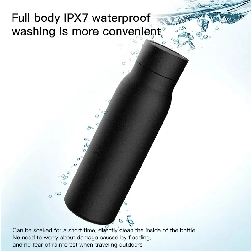 Tuya Smart Bottle BLE LCD Temperature Display 24-hour Heat And Cold Preservation smart bottle Magnetic Charging Thermos Cup