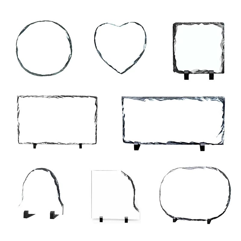 Белая сублимационная круглая квадратная прямоугольная доска