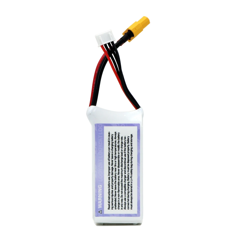 LOOYBAT 2S 7.4V 6S 22.2V 1300mAh 120C Max Discharge Graphene LCO Lithium Battery For RC FPV Racing Drone RC Lipo Battery Pack