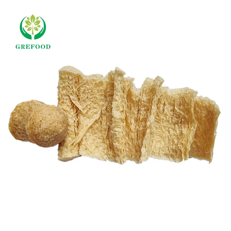 Great fiber TVP chunks High Quality Textured Vegetable Protein with Gluten HALAL soy protein low fat vegetarian food TVP