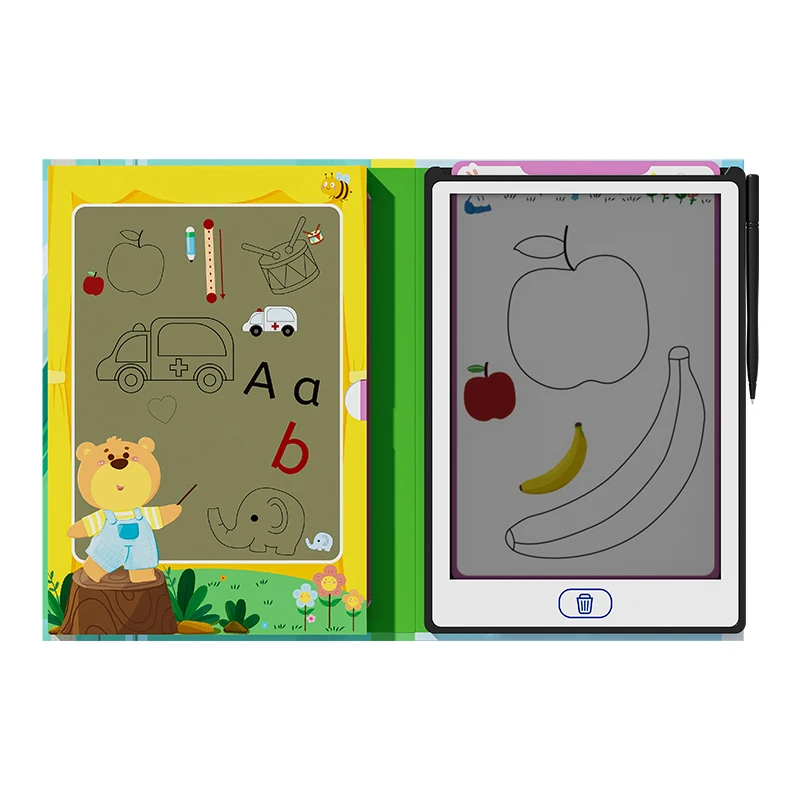 New Arrival Insert Cards Doodle Board LCD Writing Tablet Tracing Book Transparent LCD drawing tablet