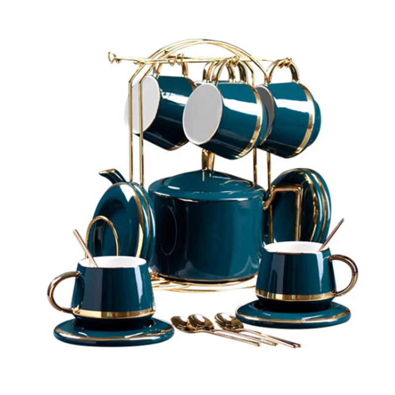 Европейский держатель для чашки кофе и блюдце для бытовых принадлежностей